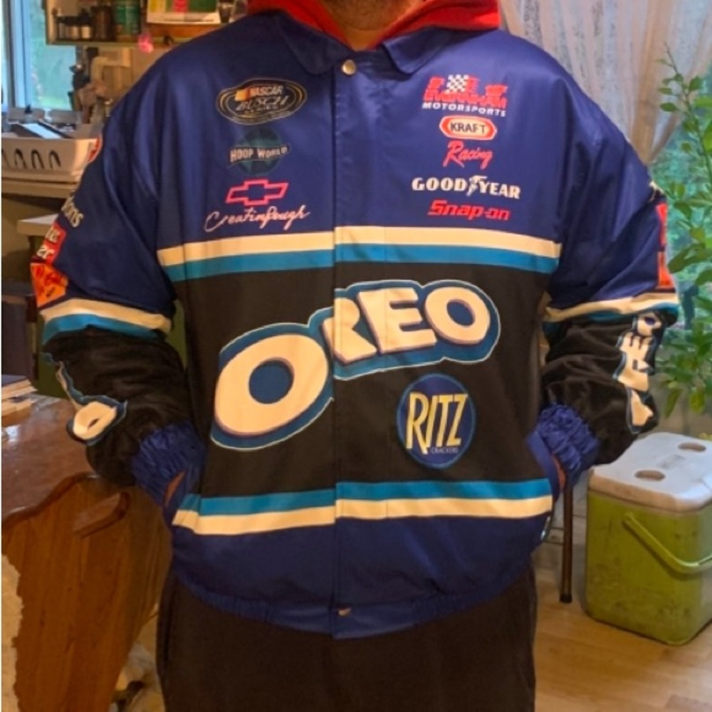 Oreo Racing Jacket with Logos